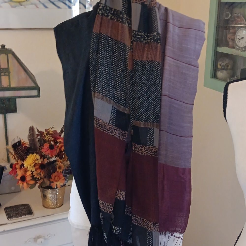 Three Fall Scarves